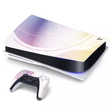 Ps5 sticker voor gamingconsole personalisatie - TenStickers