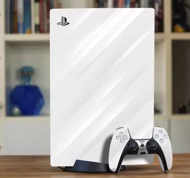 Ps5 sticker witte console skin - TenStickers