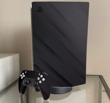 Ps5 sticker zwarte gamingaccessoire - TenStickers