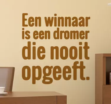 Quote Muursticker Nelson Mandela - TenStickers