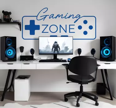 Speelzone Decoratie sticker games - TenStickers