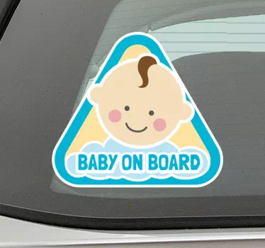 Sticker Auto baby - TenStickers