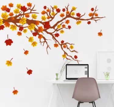 Sticker boom herfst - TenStickers