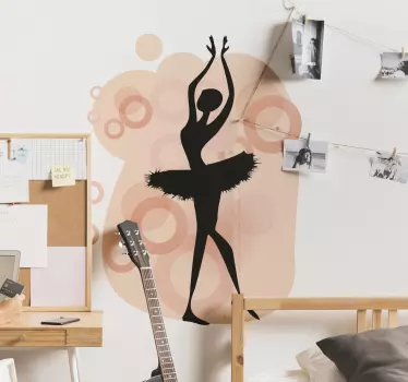 Sticker dans ballerina - TenStickers