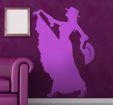 Sticker danseres flamenco - TenStickers