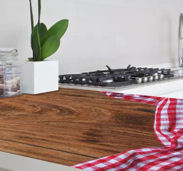 Sticker hout - TenStickers