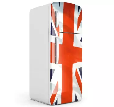 Koelkast sticker Union Jack - TenStickers
