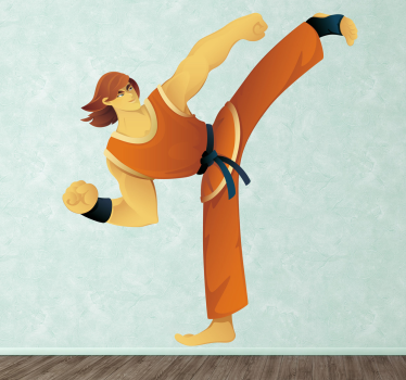 Sticker Karate trap - TenStickers