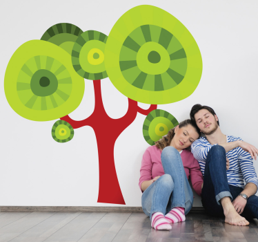 Sticker kind boom rond - TenStickers