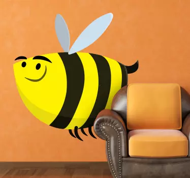 Sticker kinderkamer dikke honingbij - TenStickers
