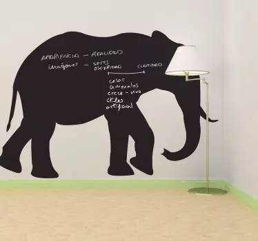 Muursticker voor thuis wilde diersoort - TenStickers