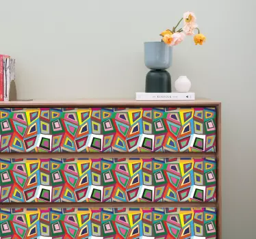 Sticker kunst retro - TenStickers