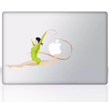 Sticker laptop turnster lenig - TenStickers