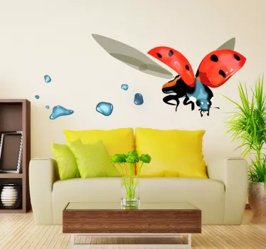 Sticker lieverheersbeestje - TenStickers