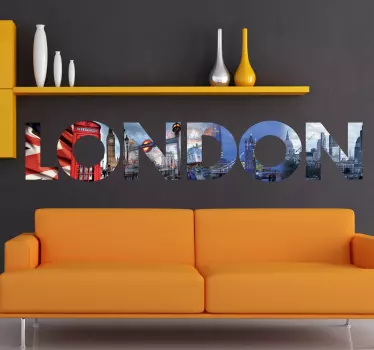Sticker London monumenten - TenStickers
