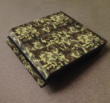 Sticker Playstation 4 camouflage - TenStickers