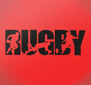 Sticker Rugby - TenStickers