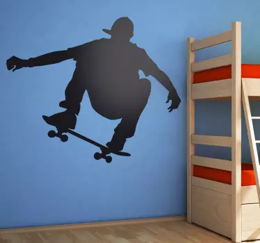Muursticker skateboard skater - TenStickers