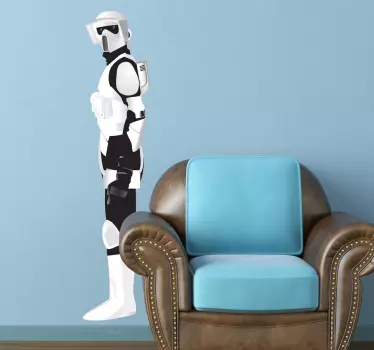 Sticker Star Wars Imperial Army trooper - TenStickers