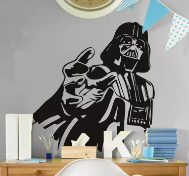 Stickers Star Wars personage Darth vader - TenStickers