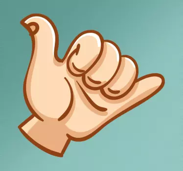 Surfstickers Handlogo - TenStickers