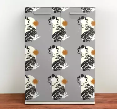 Astro luipaard ontwerp meubel sticker - TenStickers