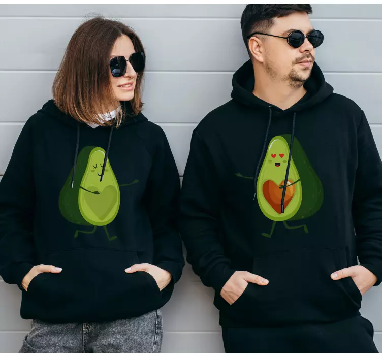 Avocado's Koppels hoodies - TenStickers
