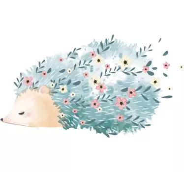 Baby t-shirt schattige egel illustratie - TenStickers