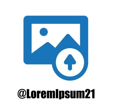 T-shirt met naam monokleurige instagram qr-code - TenStickers