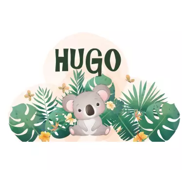 Baby t-shirt schattige koala omhelzing - TenStickers