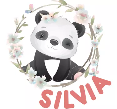 Baby t-shirt schattige panda outfit - TenStickers
