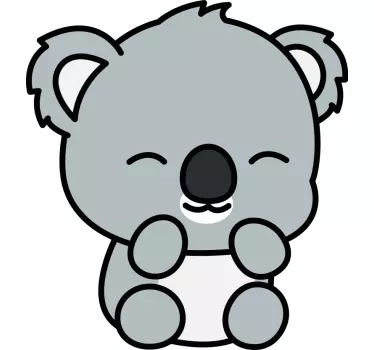 Baby t-shirt schattig koala karakter - TenStickers