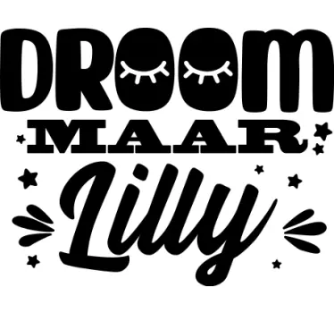 Baby T-shirt slaapliedje - TenStickers