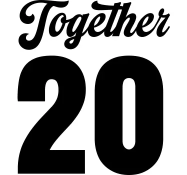 Samen aangepaste Koppels hoodies - TenStickers