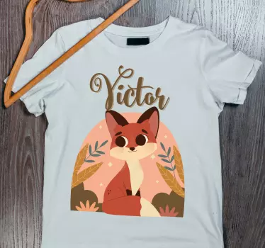Baby t-shirt schattig vosje karakter - TenStickers