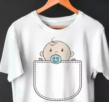 Baby t-shirt schattige babyzak - TenStickers