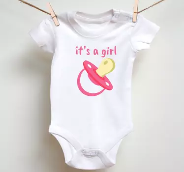 Baby t-shirt zoete baby aankondiging - TenStickers