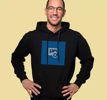 Gepersonaliseerde hoodie met afbeelding - TenStickers