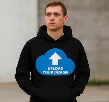 Gepersonaliseerde hoodie voor heren - TenStickers