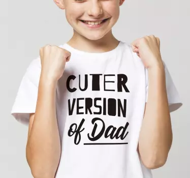 Schattigere versie t-shirt vaders en zonen - TenStickers