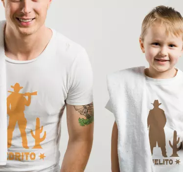 T-shirt moeders en dochters avontuurlijk duo kleding - TenStickers