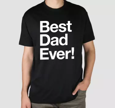 T-shirt vaders en zonen beste papa ooit! - TenStickers