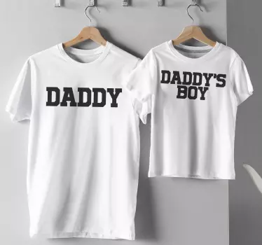 T-shirt vaders en zonen daddy and boy tees - TenStickers