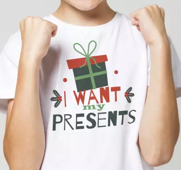 T-shirt vaders en zonen feestelijke cadeauwensen - TenStickers