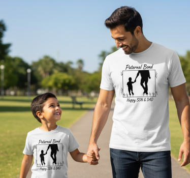 T-shirt vaders en zonen paternal bond tee - TenStickers