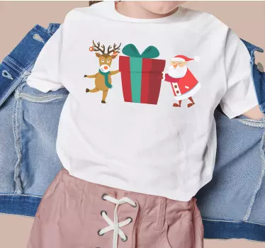 T-shirt vaders en zonen vrolijk kerstcadeau - TenStickers