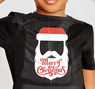 T-shirt vaders en zonen vrolijke kerstfestiviteit - TenStickers