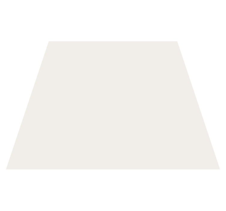 Vinyl tapijt minimalistisch rechthoekig "cloud dancer" - TenStickers