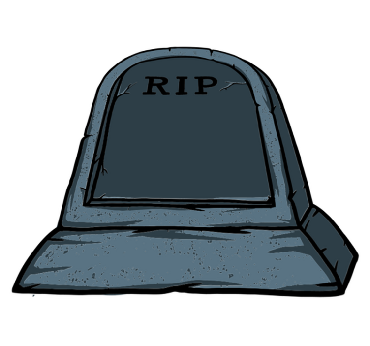 Vinyl tapijt halloween grave vreemd en ongewoon - TenStickers