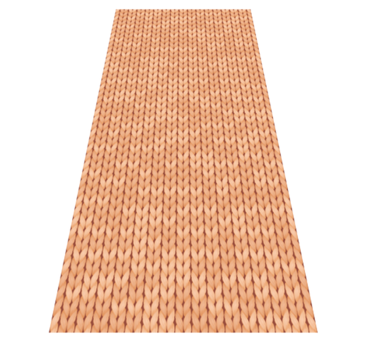 Vinyl tapijt keuken beige textiel - TenStickers